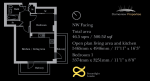 Floorplan of Streamlight Tower, New Province Square, Docklands, London, E14 9DW