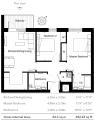 Floorplan of Victory Pier, The Peninsula, Gillingham, Kent, ME7 1FA