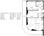 Floorplan of Sienna Alto, 2 Cornmill Lane, Lewisham, London, SE13 7FY