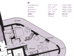 Floorplan of Da Vinci Torre, 77 Loampit Vale, Lewisham, London, SE13 7FA