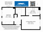 Floorplan of Arden Crescent, Mudchute, Isle of Dogs, London, E14 9WA